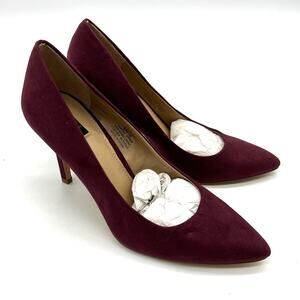 G.I.L.I. Women Heel Size 6 M Pointed Toe Pumps Jill Burgundy